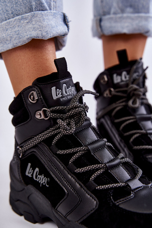 Жіноче трекінгове взуття Trappers Lee Cooper LCJ-22-31-1441 чорний