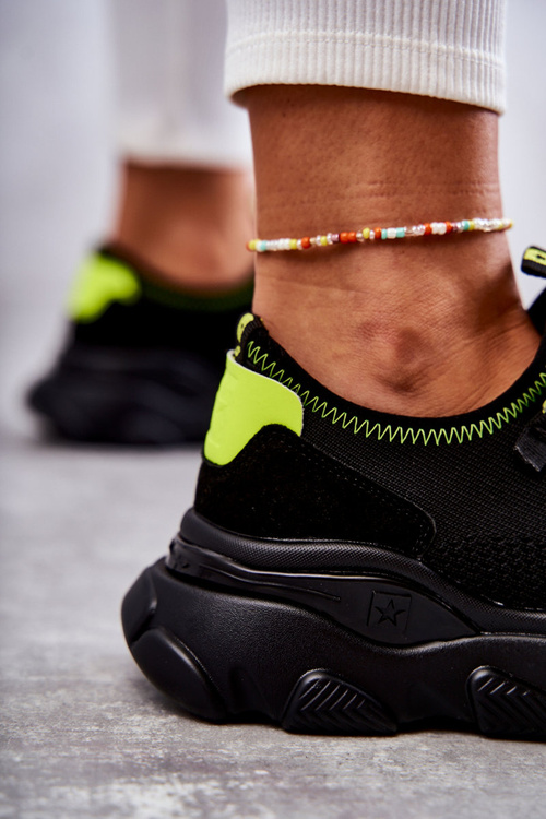 Жіночі кросівки Memory Foam System Big Star KK274028 Чорні