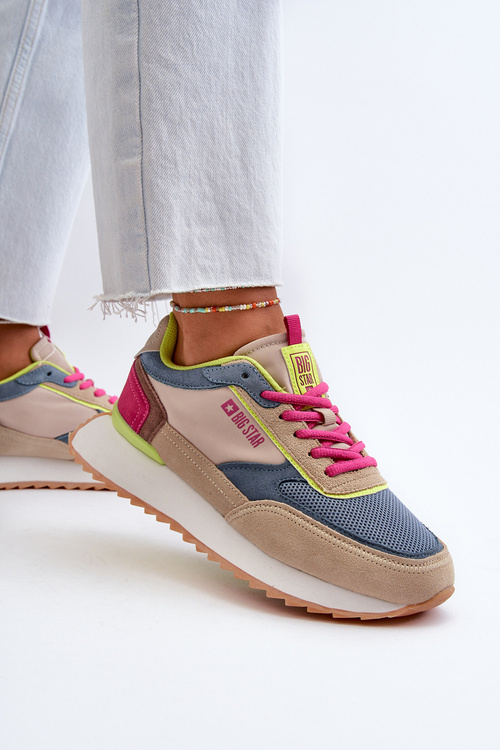 Жіночі кросівки з системою Memory Foam Big Star NN274692 Multicolor