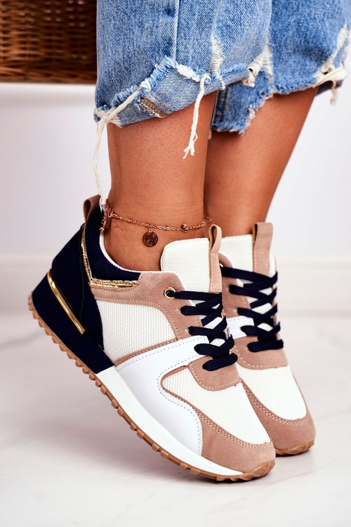 Жіноче спортивне взуття Beige Gold Elements Clementine