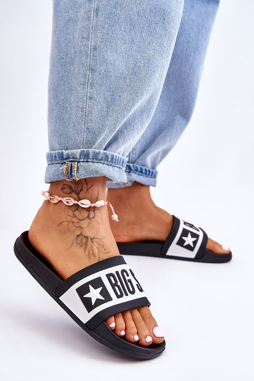 Жіночі класичні тапочки Big Star LL274739 Чорні