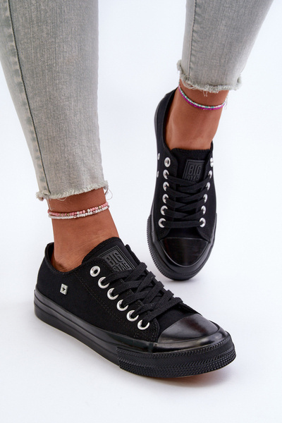 Класичні жіночі кросівки Big Star NN274284 Чорні