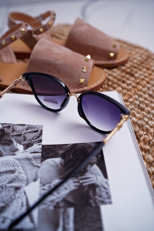 Чорні сонцезахисні окуляри Prius PR-V06