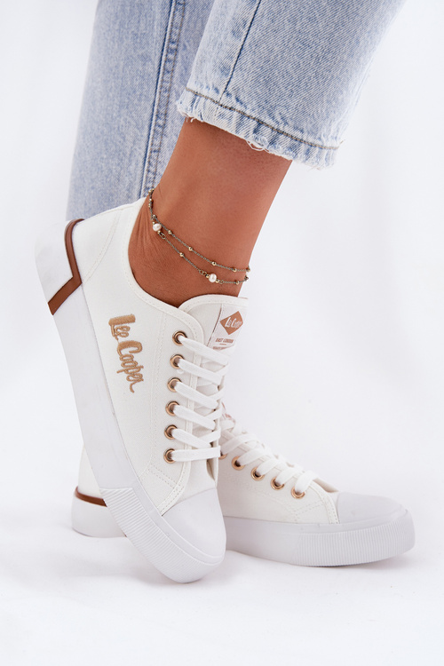 Жіночі Текстильні Кросівки Lee Cooper LCW-25-31-3428L Білі