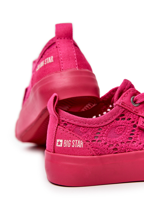 Ажурні кросівки Big Star JJ374131 Рожеві