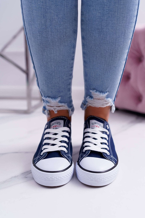 Жіночі низькі кросівки Smith's Navy Blue