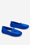 Жіночі лофери Suede Blue Morreno