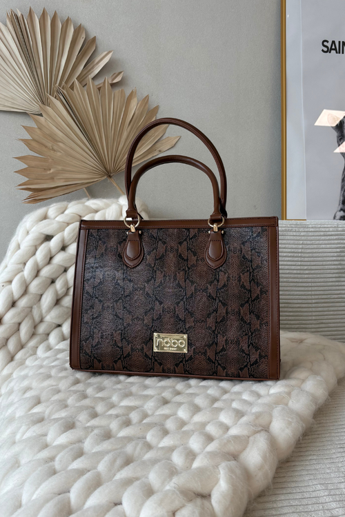 Сумка Тваринний Візерунок NOBO BAG6150-M17 Коричнева