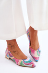 Жіночі балетки Laura Messi Leather Rainbow 2193