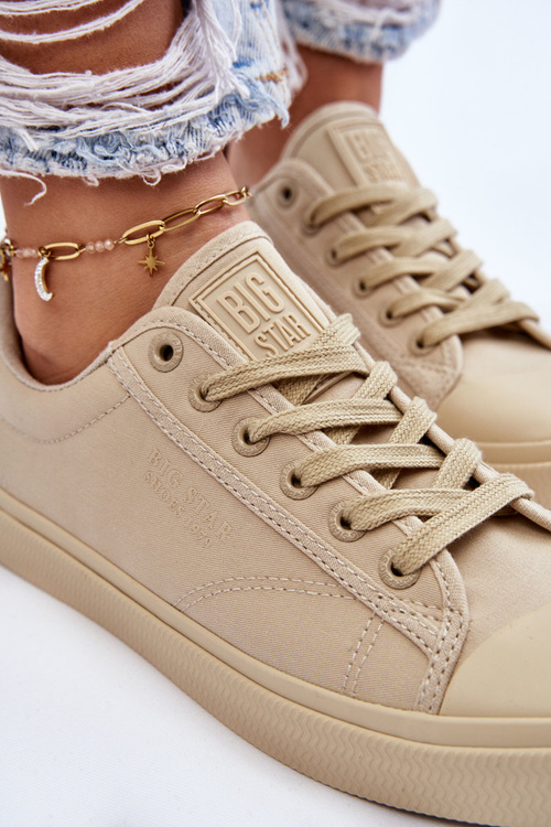 Класичні низькі кросівки Big Star LL274094 Бежеві