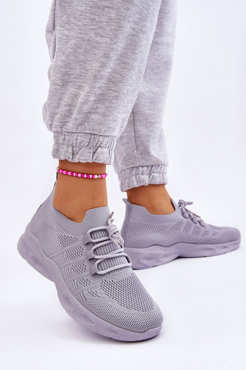 Жіноче спортивне взуття без шнурівки Grey Ellison