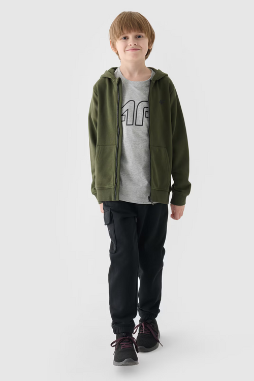 Спортивні штани Joggery для хлопчика 4FJWAW24TTROM760-20S чорний