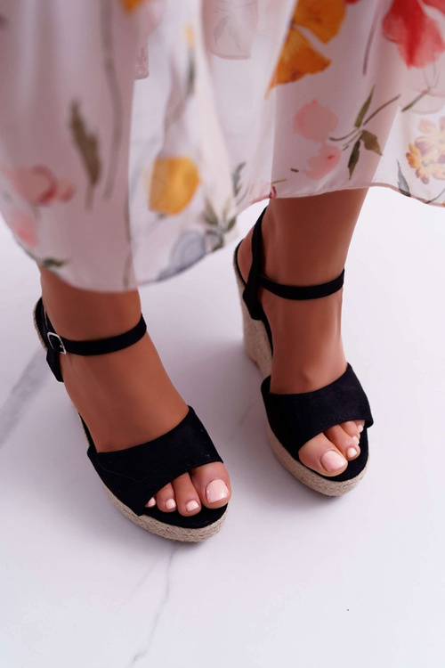 Жіночі лляні босоніжки Anchor Black Girenn