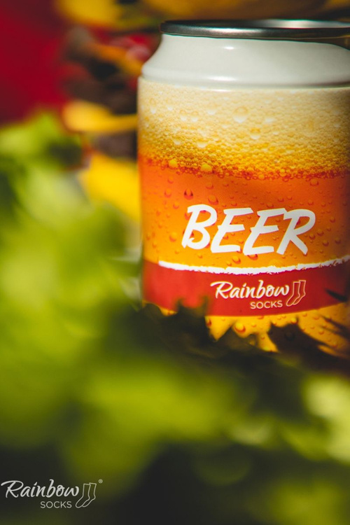 Шкарпетки Веселка консервоване пиво 1 пара