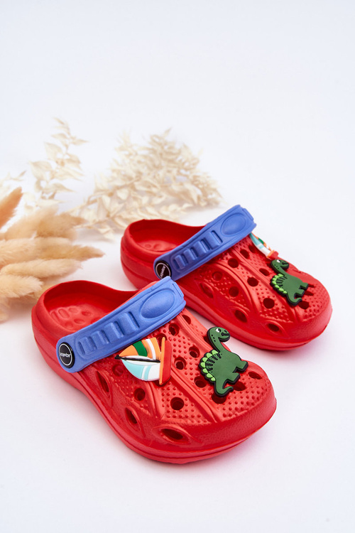 Дитячі поролонові легкі босоніжки Crocs Red Sweets
