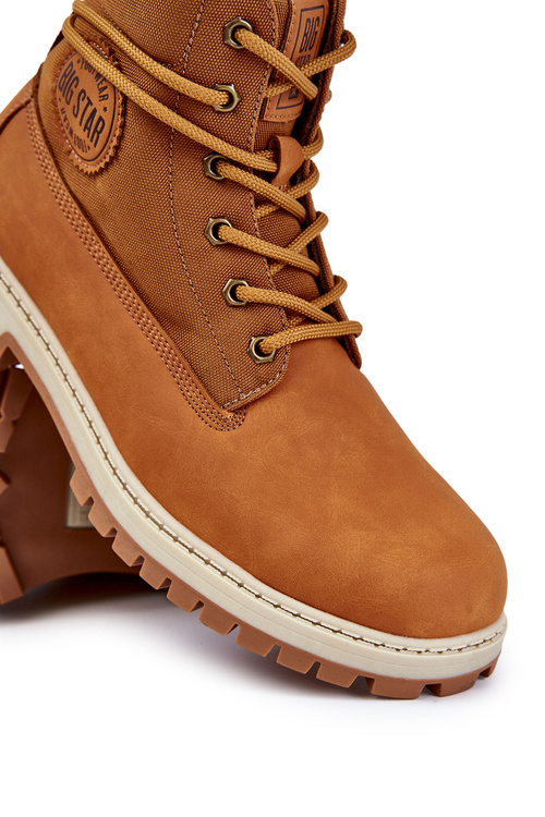 Чоловічі черевики Memory Foam Big Star KK174203 Camel