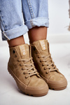 Жіночі кросівки Big Star High Warm Camel GG274072