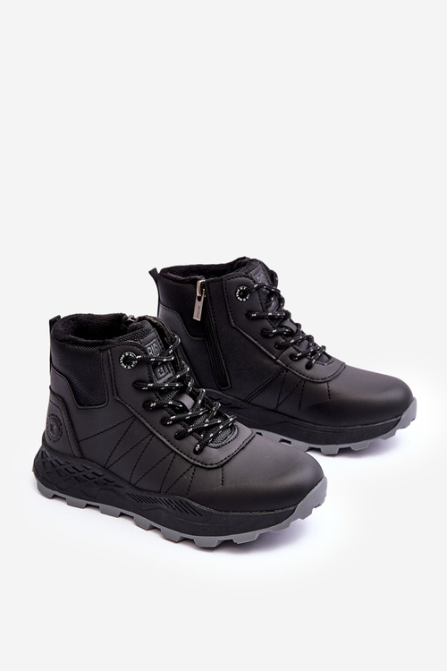 Дитяче утеплене трекінгове взуття Black Big Star MM374203
