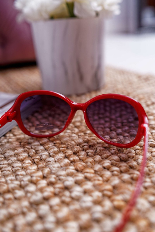 Чорно-червоні сонцезахисні окуляри Cocoim CO-7