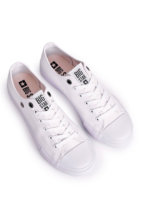 Чоловічі класичні низькі кросівки BIG STAR AA174010 Білі