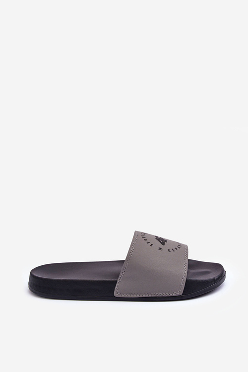 Чоловічі класичні тапочки 4F 4FSS23FFLIM074-25S сіро-чорні