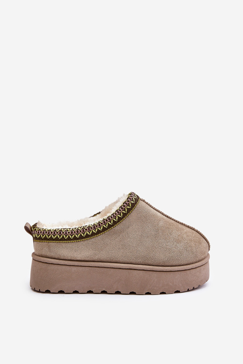 Жіночі зимові чоботи на платформі, утеплені хутром зеленого кольору