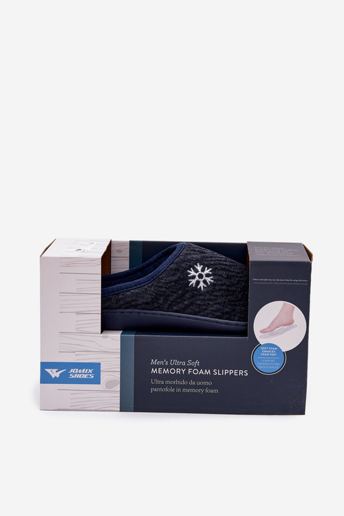 Чоловічі домашні капці темно-сині Darline