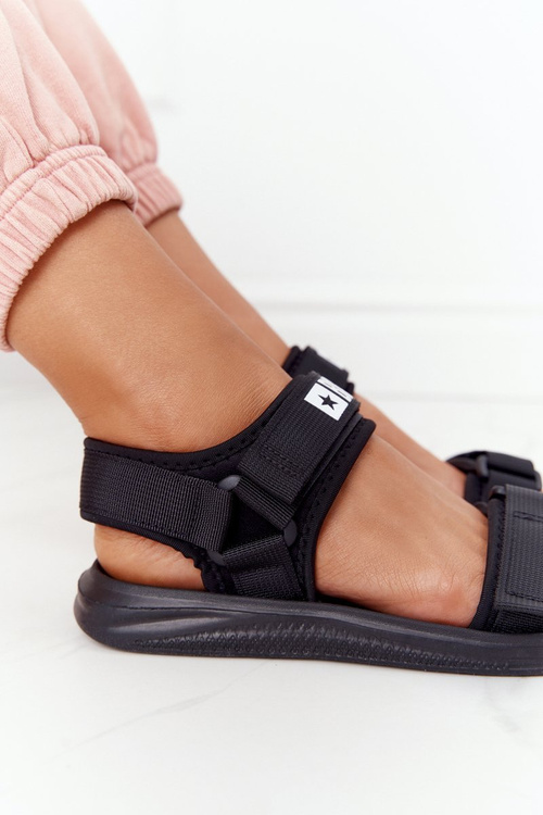 Жіночі спортивні сандалії Big Star HH274A024 Чорні