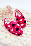 Дитячі утеплені тапочки в серці Fuchsia Meyra 