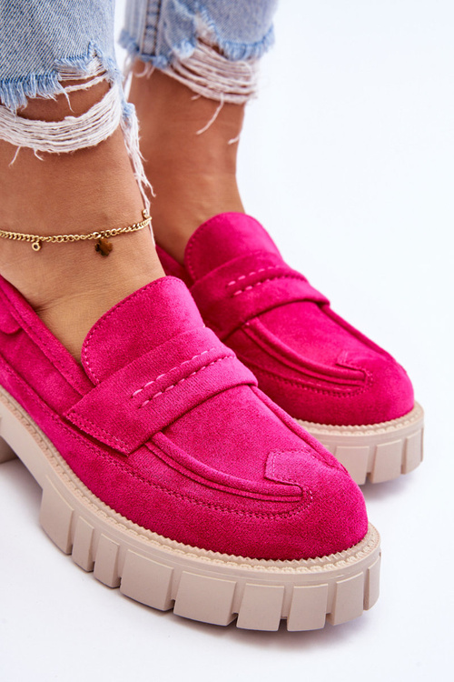Жіночі замшеві туфлі Fuchsia Fiorell