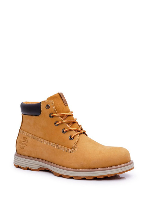 Чоловічі шкіряні трепери Big Star Camel EE174227