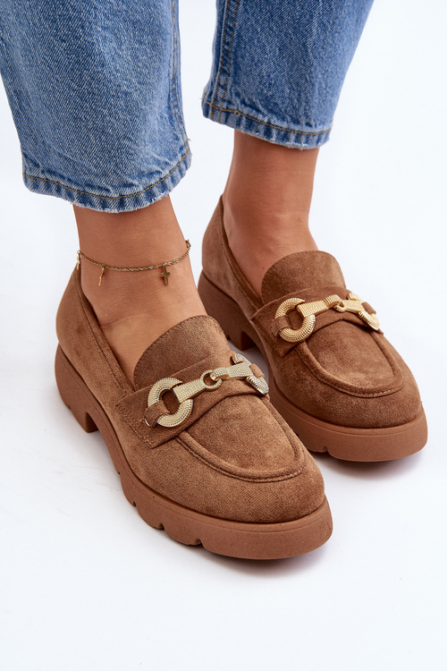 Жіночі лофери з декором Camel Railenes