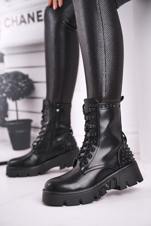 Чоботи жіночі гранж Black Angels Rock