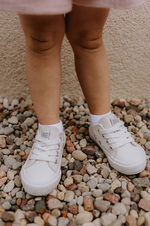 Дитячі шкіряні кросівки BIG STAR JJ374310 Білі