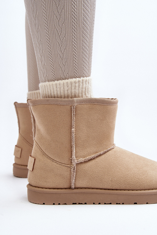 Жіночі зимові черевики Cross Jeans MM2R4023C бежевого кольору