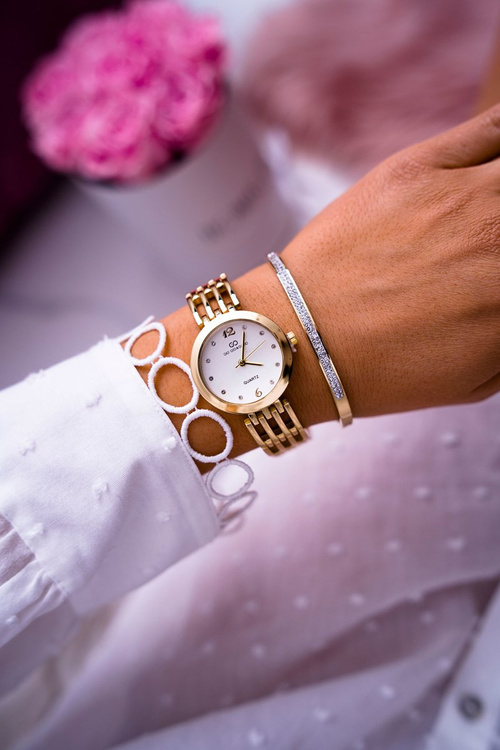 Жіночий годинник Giorgio & Dario Gold Fargin