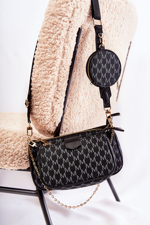 Жіноча сумка 3в1 Black Bormea