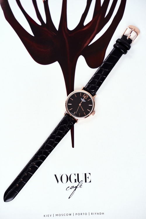 Жіночий годинник Michael John Black Snake Caito