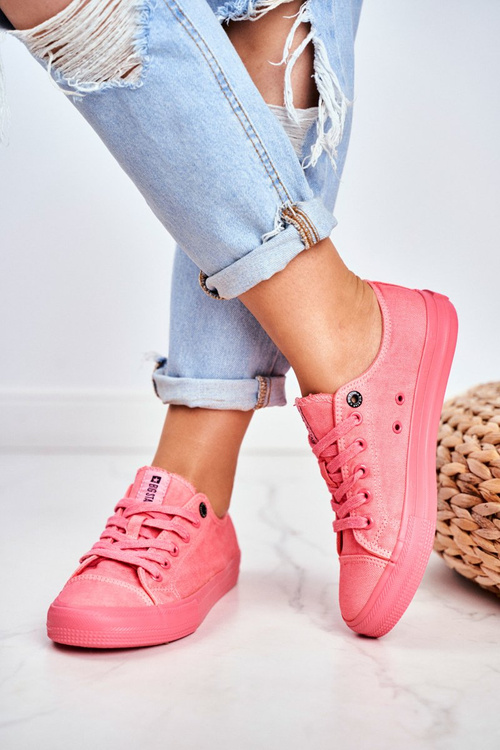 Жіночі низькі кросівки Big Star DD274444 Рожеві