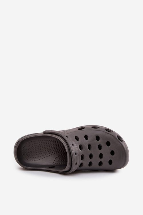 Чоловічі шльопанці сандалі сірі