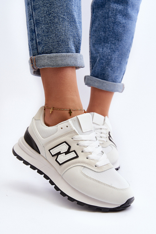 Жіночі білі спортивні кросівки Alettesa