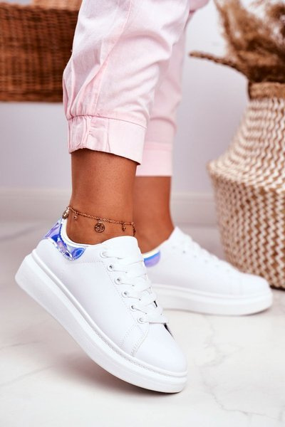 Жіноче спортивне взуття Lu Boo White Metallic Blue Matilda