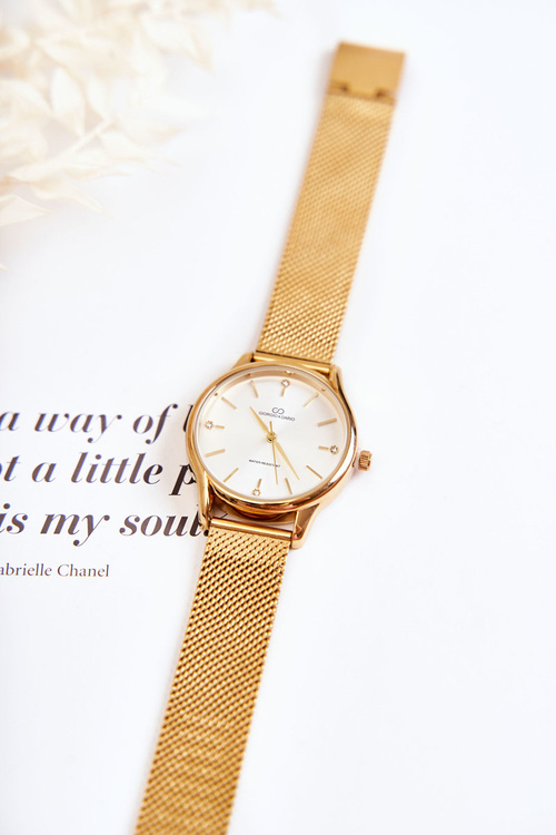 Жіночий водонепроникний годинник Giorgio & Dario Gold