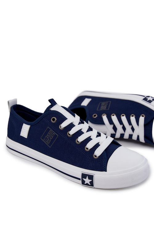 Чоловічі низькі кросівки Big Star JJ174138 Темно-сині