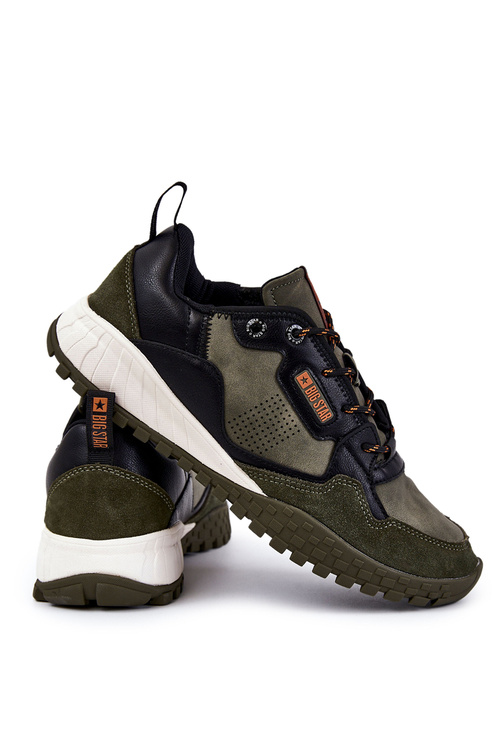 Чоловіче класичне спортивне взуття Memory Foam Big Star KK174272 Green