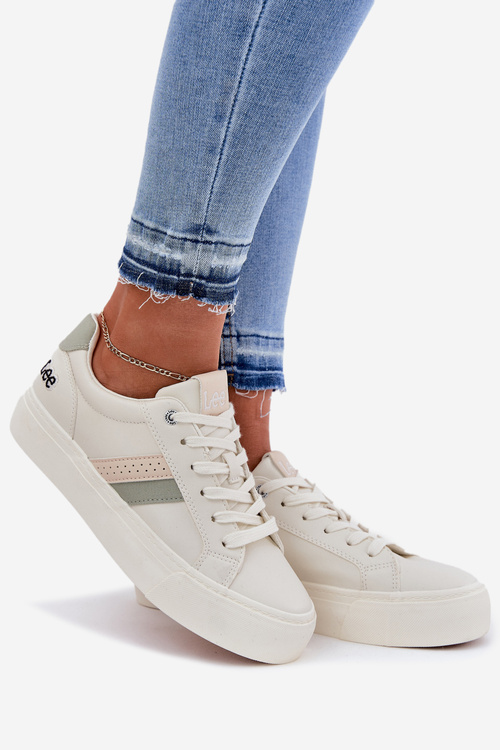 Жіночі Кросівки LEE LAYLA WOMEN LOW 50251003 Приглушений Білий