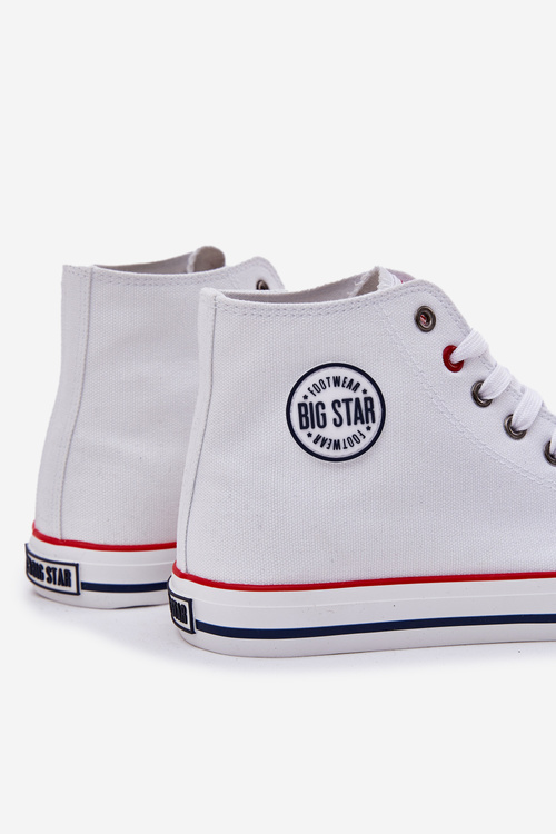 Чоловічі Текстильні Кросівки Big Star NN174305 HI-POLY SYSTEM Білі