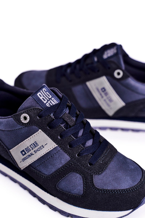 Жіноче спортивне взуття Sneakers Big Star Navy Blue GG274676