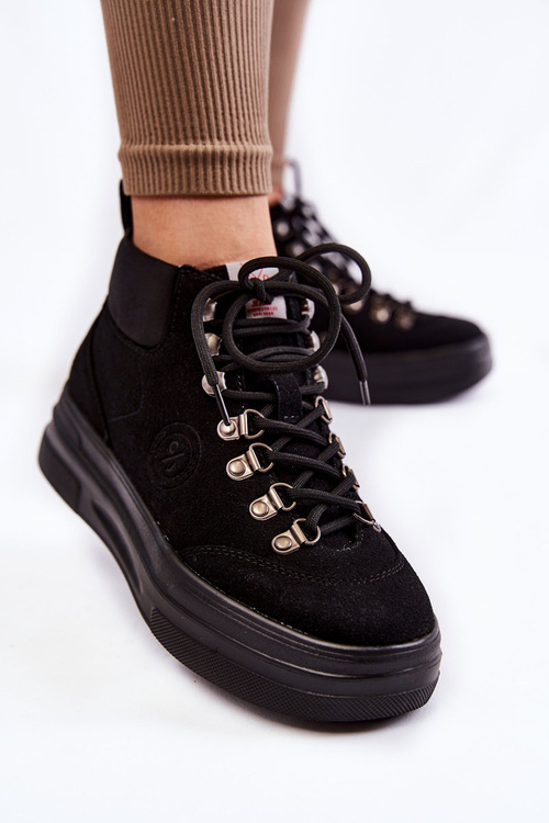 Черевики Cross Jeans KK2R4074C Чорні