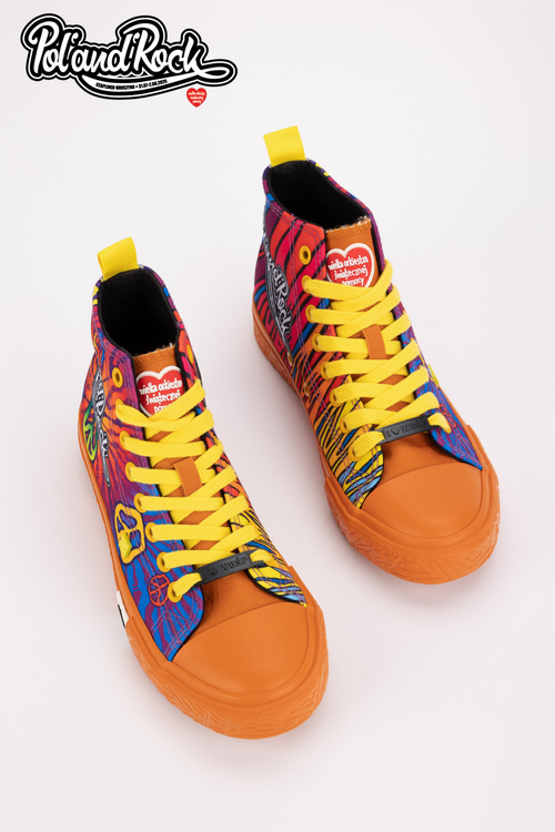 Кросівки Pol'and'Rock Festival X Big Star SS174502 Помаранчеві